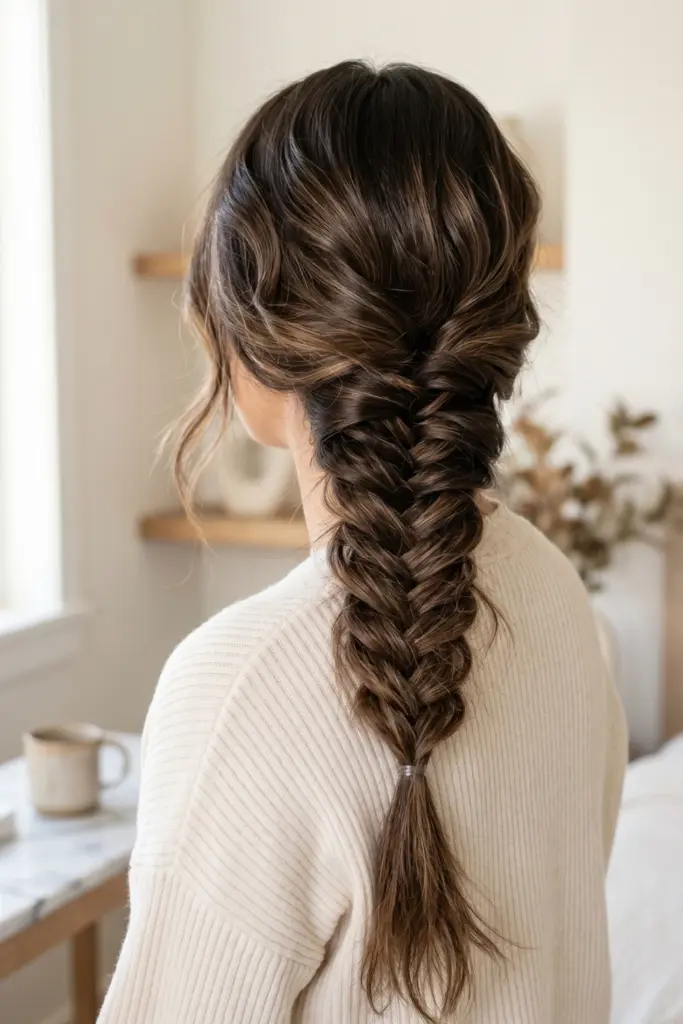 quick-fishtail-braid-easy-school-hairstyles-5-minutes