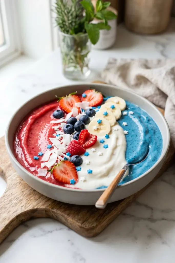 red-white-blue-smoothie-bowls-affordable-fourth-july-food-ideas