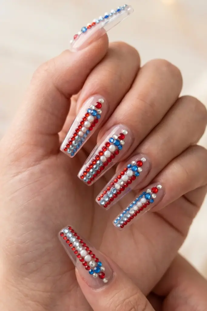 rhinestone-firecracker-fourth-july-acrylic-nails-luxury