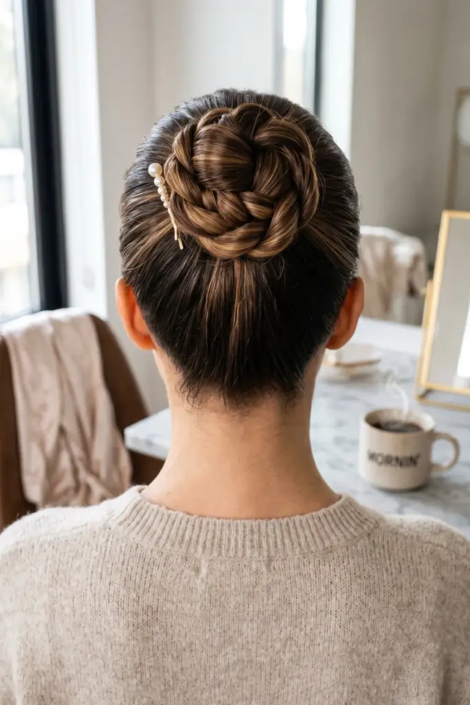 rope-twist-braided-bun-cute-braided-hairstyles-designs-ideas-for-back-to-school
