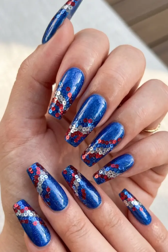 sequin-wave-ombre-fourth-july-acrylic-nails-luxury
