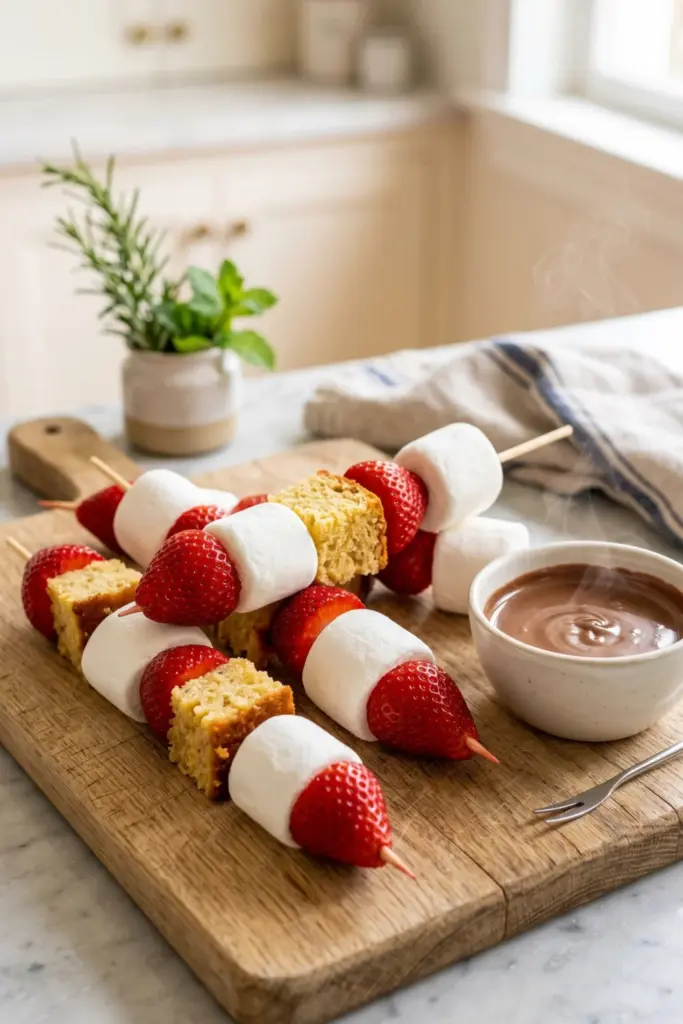 strawberry-shortcake-skewers-fourth-july-summer-party-dessert-recipes-ideas