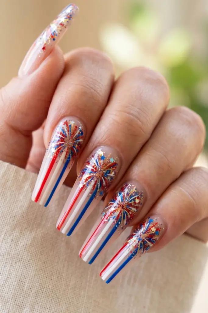 striped-firework-trails-stunning-firework-nail-designs-fourth-july-holiday-parties