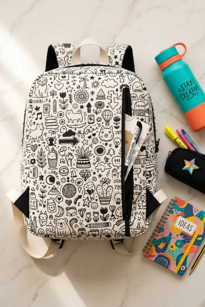 the-doodle-art-aesthetic-back-to-school-backpack-essentials-supplies-ideas-elementary-middle-schoolers-2026