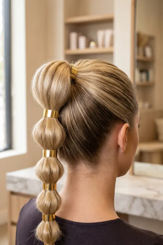 the-gold-cuff-style-cute-trending-back-to-school-bubble-braids-designs-ideas-2026.