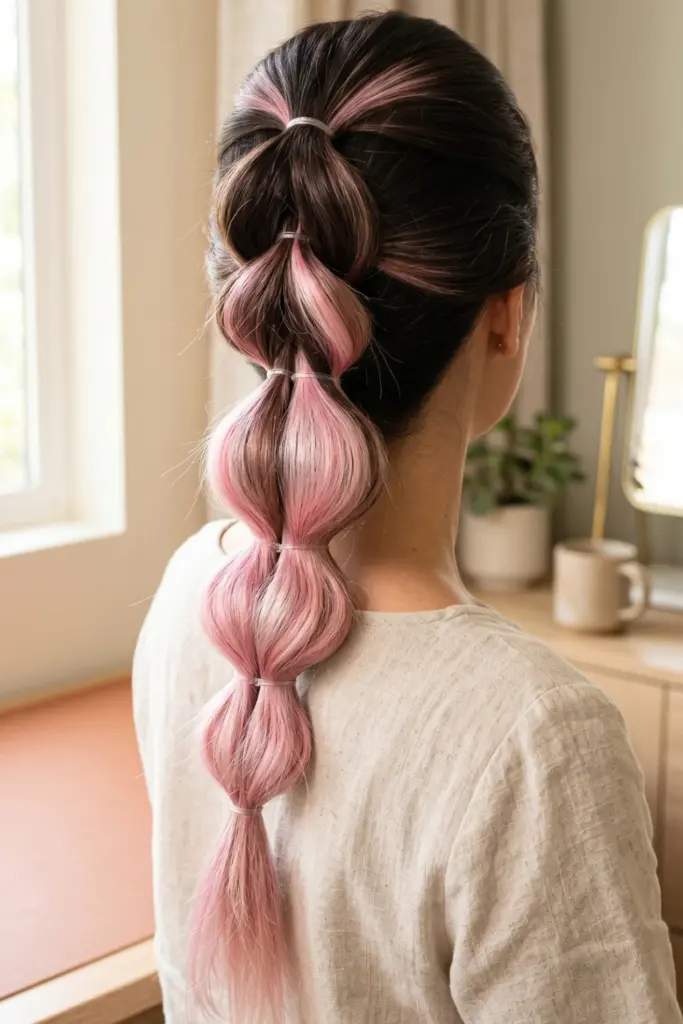 the-ombre-bubble-cute-trending-back-to-school-bubble-braids-designs-ideas-2026.