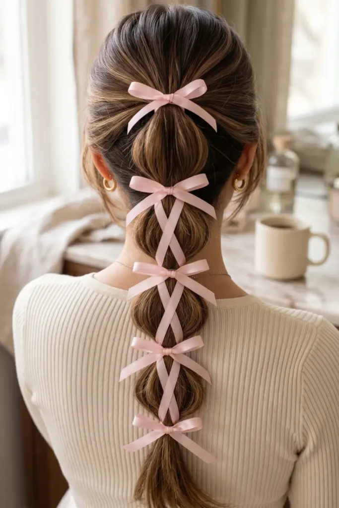 the-ribbon-accent-cute-trending-back-to-school-bubble-braids-designs-ideas-2026.