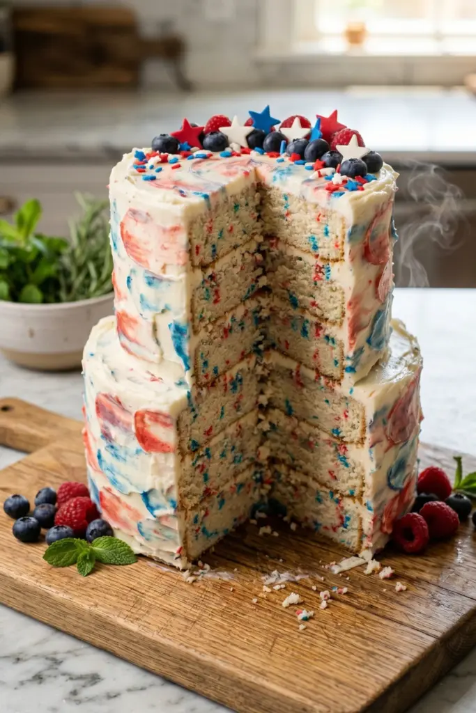 tie-dye-cream-cheese-frosting-cake-fourth-july-patriotic-decorations