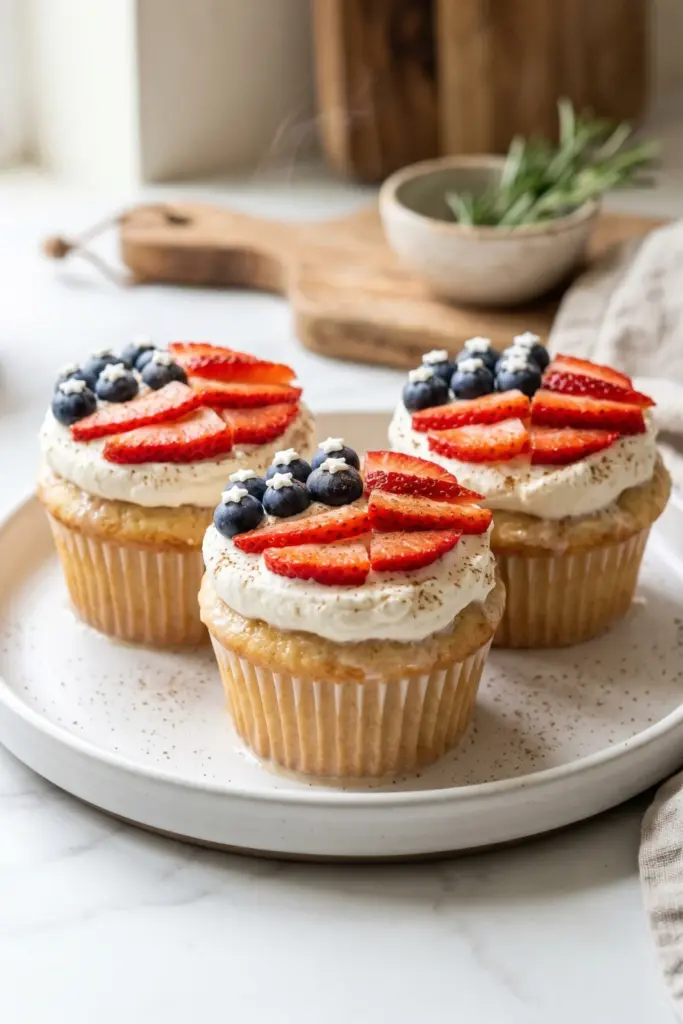 tres-leches-berry-flag-cake-fourth-july-cupcake-ideas