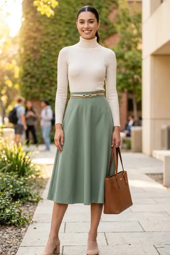 turtleneck-bodysuit-a-line-midi-skirt-elegant-aesthetic-school-outfit-design-ideas-going-viral