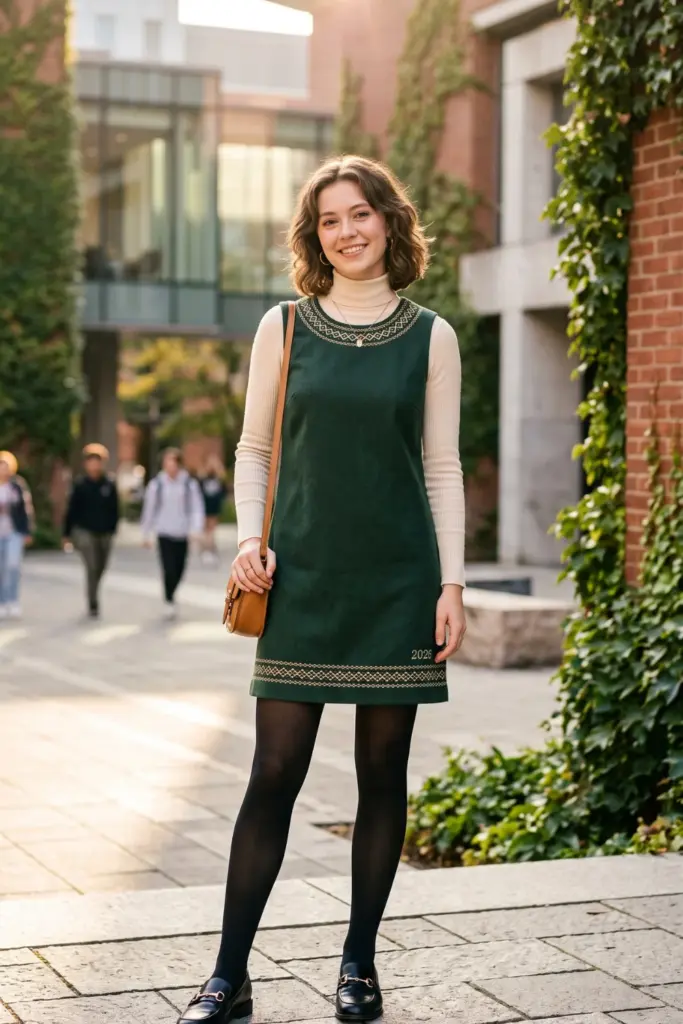 turtleneck-sleeveless-jumper-dress-school-outfit-picture-day