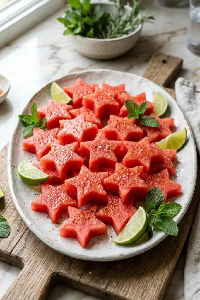 watermelon-star-cutouts-lime-fourth-july-appetizers