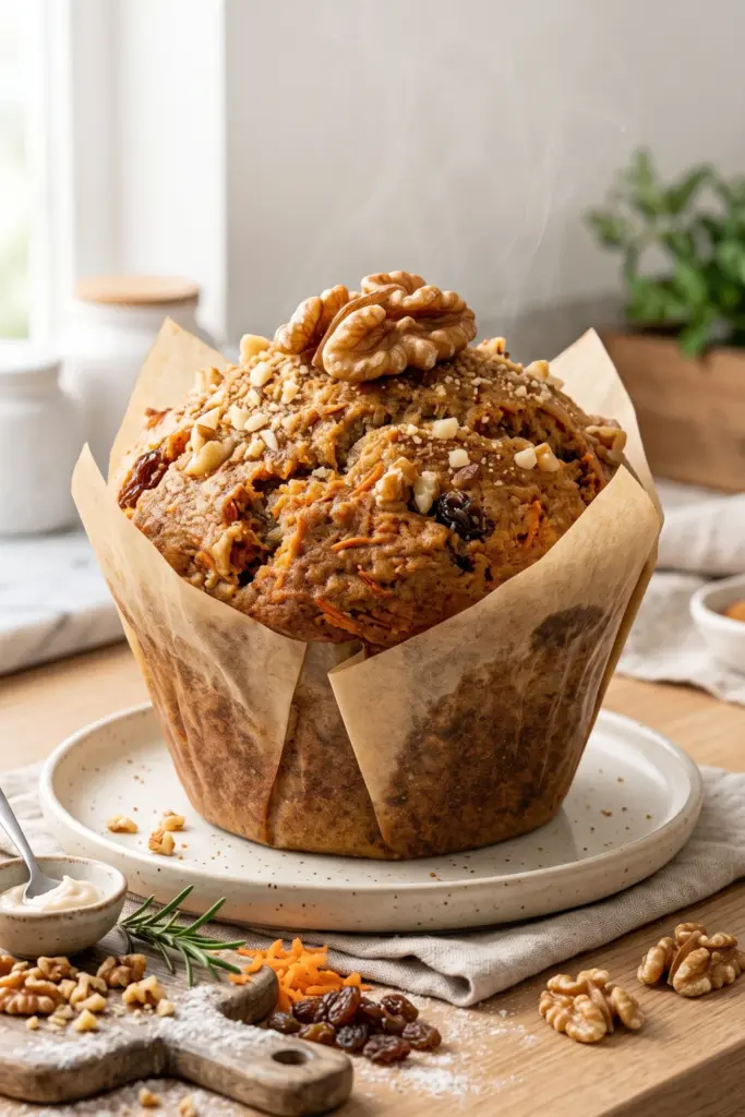 healthy_carrot_cake_walnut_muffins_lunchbox
