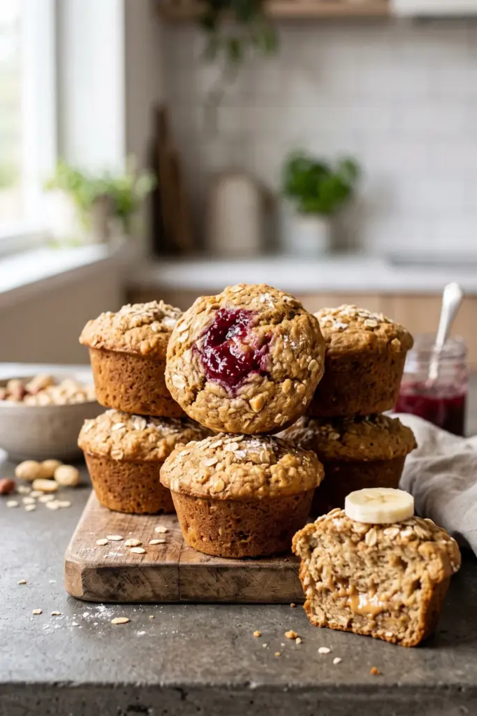 healthy_peanut_butter_banana_muffins_lunchbox