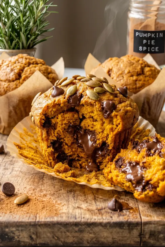 healthy_pumpkin_chocolate_chip_muffins_lunchbox