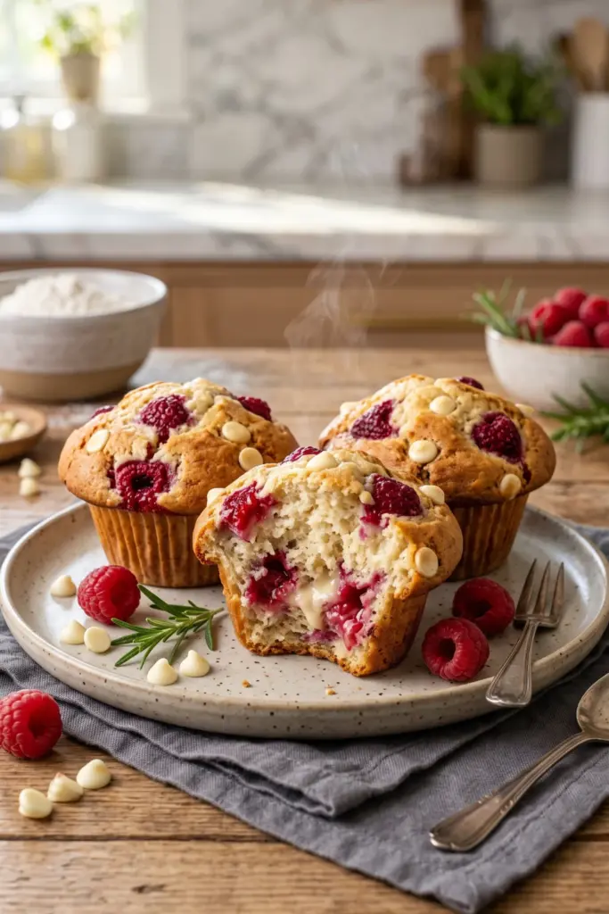 healthy_raspberry_white_chocolate_muffins_lunchbox