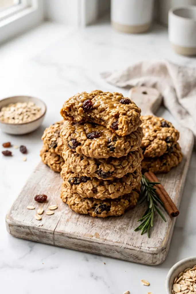 no-bake-breakfast-cookies-oatmeal-raisin