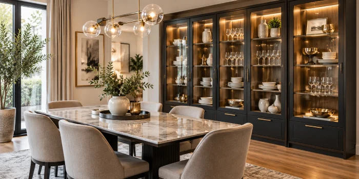 Best Modern Dining Room Display Cabinet Design Ideas for a Stylish Home