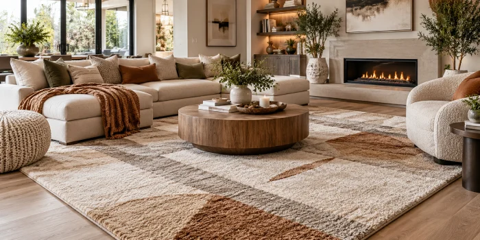 Modern Living Room Area Carpet Ideas for a Cozy Look